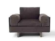Armchair with armrests TAU AMURA