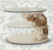 Side table round BOHEME ASNAGHI INTERIORS L21003