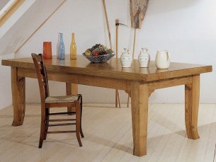 Dining table rectangular ROSSIN and BRAGGION 70