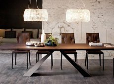 Dining table rectangular CATTELAN ITALIA Eliot wood