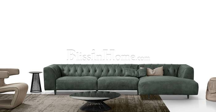 Modular sofa GAMMA ARREDAMENTI MARLON S03 + D31 + PG010