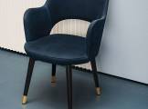Easy chair leather COLETTE BAXTER
