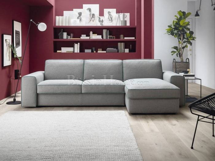 4 seater sofa-bed with chaise longue EFRON FELIS