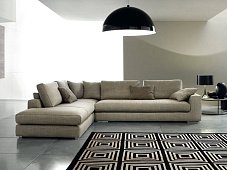 Sectional sofa fabric BIJOUX DITRE