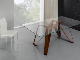 Dining table rectangular AXEL EUROSEDIA DESIGN 310 + VT314 02