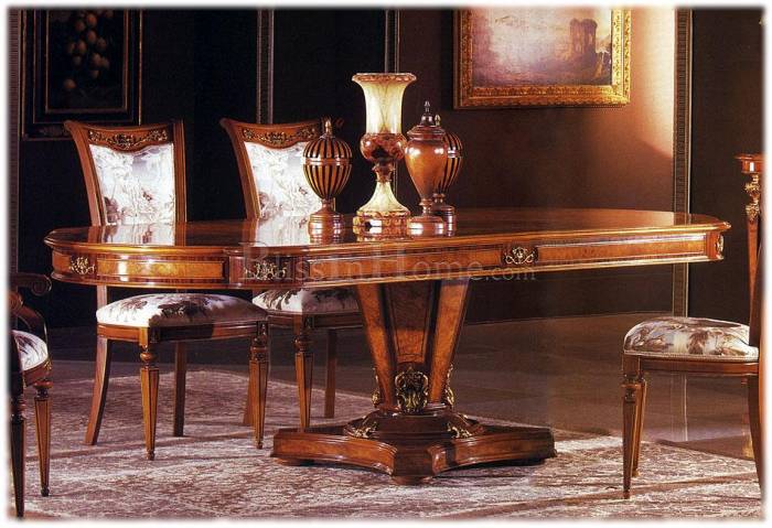 Dining table oval JUMBO COLLECTION PR-816