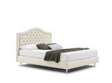Double bed with tufted headboard CAPRI CAPITONNE BOLZAN LETTI