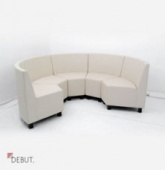 Curved sofas