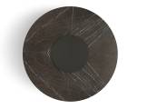 Round dining table marble with metal sheet base EXILIS AMURA