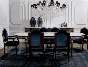 Dining table oval STRONG ASNAGHI INTERIORS PH1401