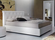 Double bed DIAMANTE META DESIGN ART. 517 BOX