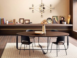 Dining table oval CONFLUENCE PIANCA TOF14U