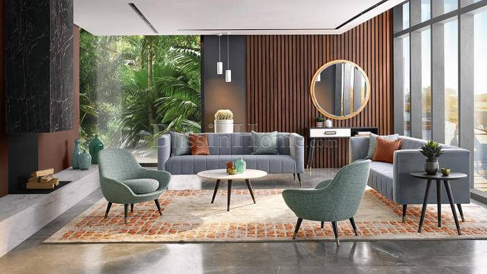 Sofas set ELLY MODERN SEVEN SEDIE