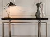Console Charlotte with Chromed Metal Base DOM EDIZIONI