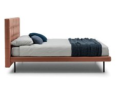 Double bed with tufted headboard FREEDOM BOLZAN LETTI