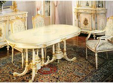 Dining table oval Luigi XVI 1080 FRATELLI ORIGGI 1084