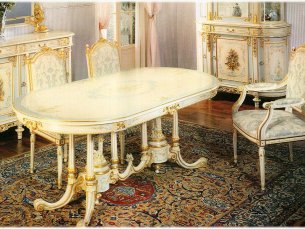 Dining table oval Luigi XVI 1080 FRATELLI ORIGGI 1084