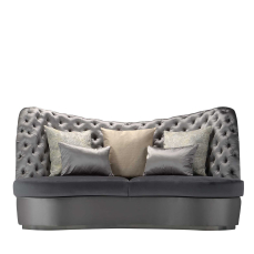 Sofa 3-seater Thalia gray DOMINGO SALOTTI