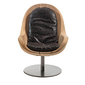 Lounge Chair Creus Revolving Cedar RIVA 1920