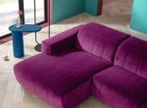 Relaxing 3 seater sofa with chaise longue KENSINGTON FELIS