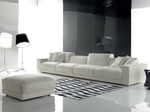 Modular  sofa fabric BUBLE 2 DITRE