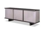 leather sideboard with doors JONI BAXTER