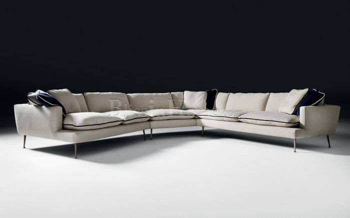 Modular corner sofa ISLAND BLACK TIE SX-ISL6M + DX-ISLAN21 + DX-ISL6L