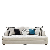 Sofa 3-seater Luxury Grace beige CHIARA PROVASI