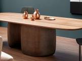 Rectangular wooden dining table MELLOW BONALDO