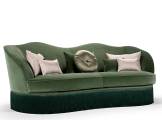 Sofa 3-seater Dione green DOMINGO SALOTTI