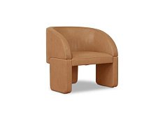 Armchair leather with armrests LAZYBONES LOUNGE BAXTER