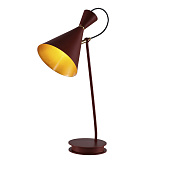 Table Lamp 4012/L1 Burgundy and gold EPOCA LAMPADARI
