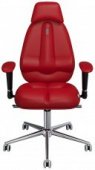 Red office chairs