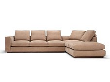 Corner sectional sofa fabric FRIPP AMURA
