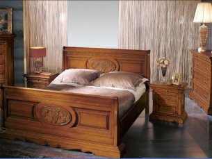Montalcino bed 180 x 200 nut