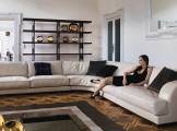 Modular corner sofa ASTON ANGOLARE LONGHI W 535 02