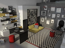 Living room modular TUMIDEI 252