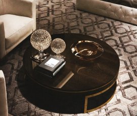 Coffee table round ZIRCONE FRANCO BIANCHINI ELG 3571 K