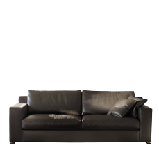 Sofa Roger Mocha leather CTS SALOTTI