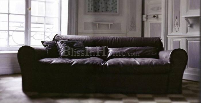 Sofa leather BAXTER HOUSSE
