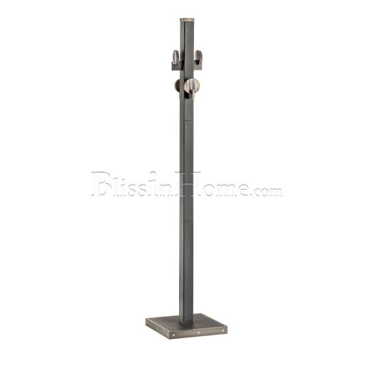 Coat Stand brown leather ARCAHORN