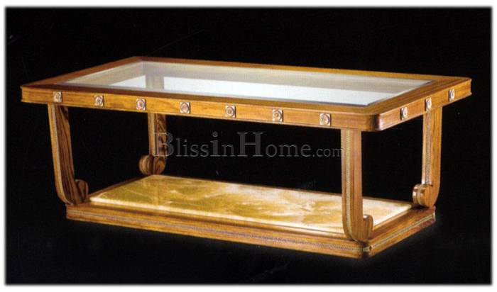 Coffee table rectangular Rigacurva ISACCO AGOSTONI 1267-3
