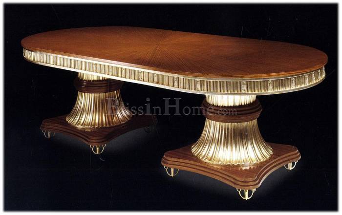 Dining table oval Crystal ISACCO AGOSTONI 1259-3