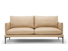 2 seater sofa leather SEGNO AMURA