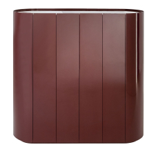 Cabinet 6-doors Medium Glossy red-Lacquered LAURA MERONI