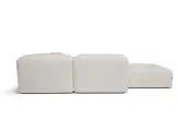 Sectional corner sofa AMURA LAPIS