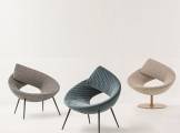 Easy chair fabric LOCK BONALDO