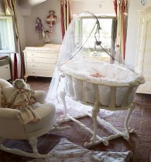 Bed for newborns ALICE PIEDE CAPRI VOLPI 5910