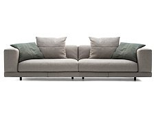 2 seater sofa fabric NEVYLL LOW DITRE