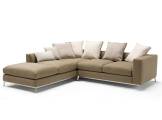 Corner 4 seater sofa leather DORSEY 4 AMURA